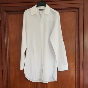 Tommy Bahama Women's White Tunic Top